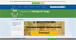 Desktop Screenshot of jf-valongodovouga.pt